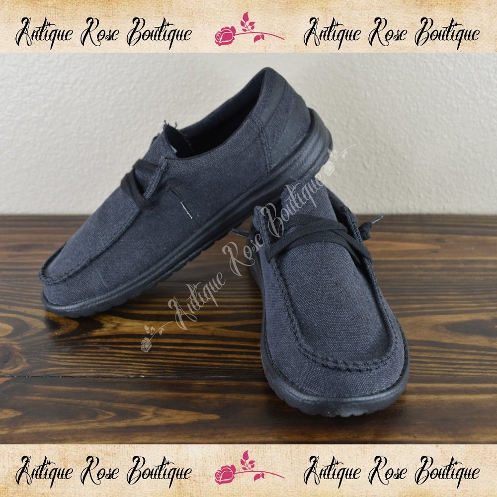 🌹 Mr J - Very G Men's Cade Black Shoes